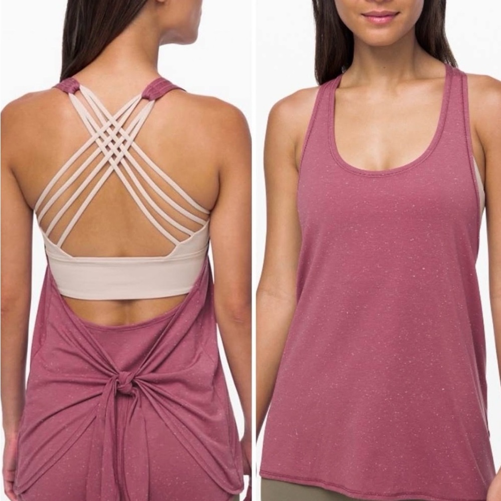 NWT Lululemon Tied In Energy 2-in-1 Tank